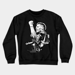 Scott Mctominay Scotland greyscale fan art Crewneck Sweatshirt